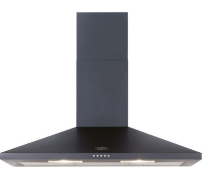 BELLING  70CHIM Chimney Cooker Hood - Black